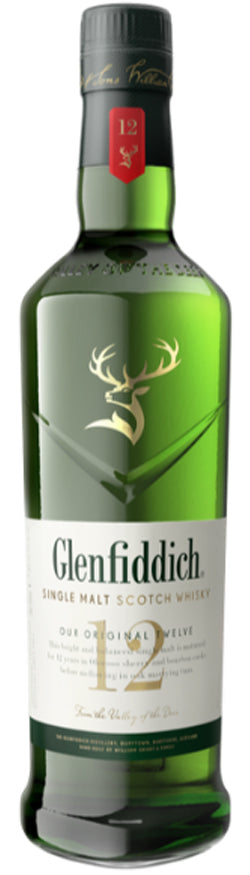 Glenfiddich 12YO Single Malt Whisky 700ml