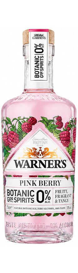Warners Pink Berry Non-Alcoholic Gin 500ml