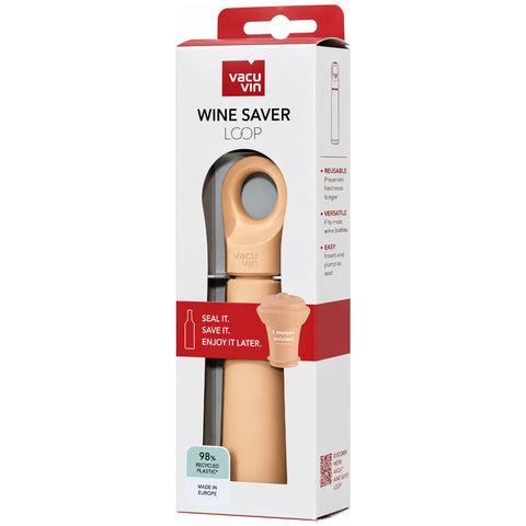 Vacuvin Loop Wine Saver + Stopper
