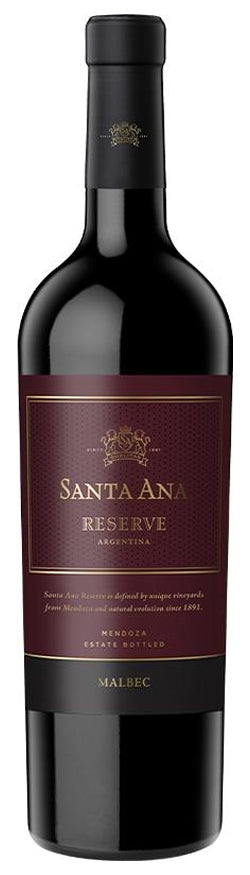 Bodegas Santa Ana Reserve Malbec 2024
