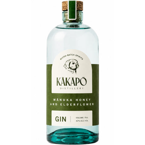 Kakapo Distillery Manuka Honey and Elderflower Gin 700ml