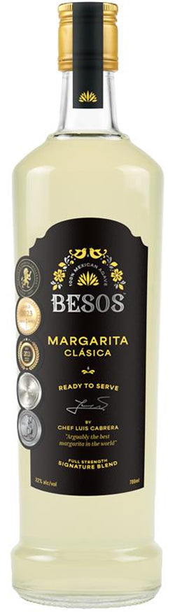 Besos Margarita Clasica 700ml