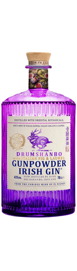 Drumshanbo Italian Fig & Laurel Gunpowder Irish Gin 700ml