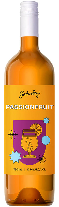 Saturdays Passionfruit Liqueur 750ml