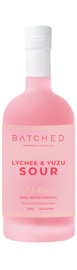 Batched Lychee Yuzu Sour 725ml