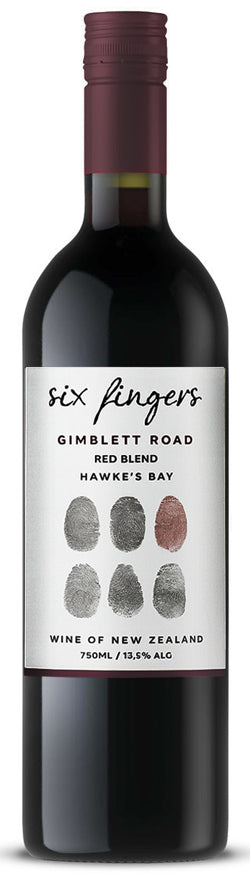 Six Fingers Gimblett Road Merlot Cabernet Malbec