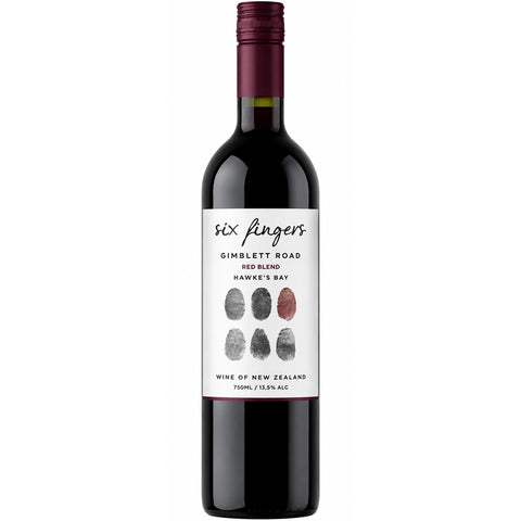 Six Fingers Gimblett Road Merlot Cabernet Malbec