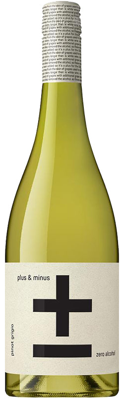 Plus and Minus ZERO Pinot Grigio 2025