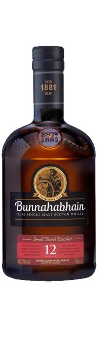 Bunnahabhain 12YO Islay Single Malt Whisky 700ml