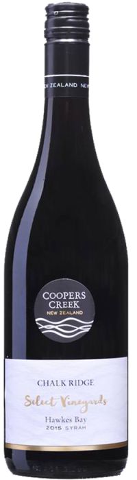 Coopers Creek Chalk Ridge Syrah 2019