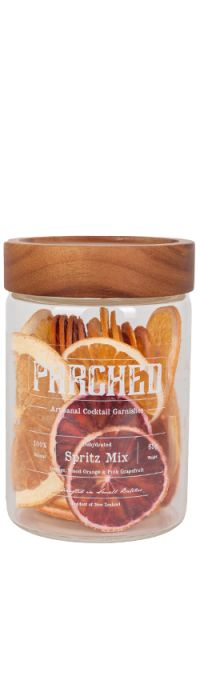 Parched Dehydrated Spritz Mix Fruit Slices 65g + Glass Jar