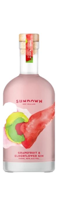 Sundown Grapefruit & Elderflower Gin 700ml