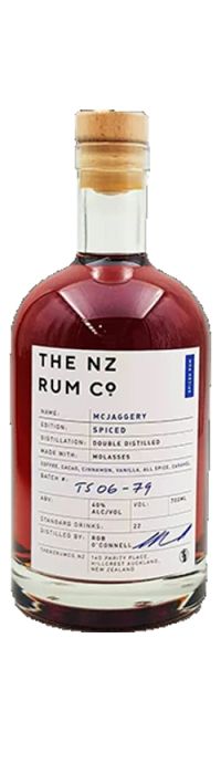 The NZ Rum Co Spiced Rum 700ml