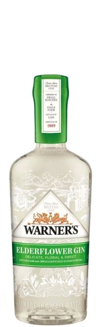 Warners Elderflower Gin 700ml