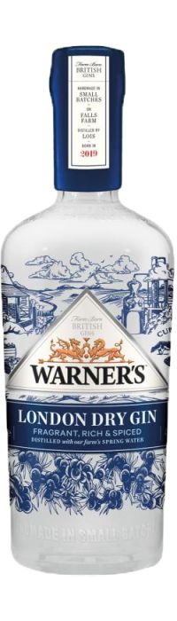 Warners London Dry Gin 700ml