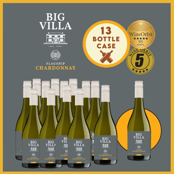 Big Villa Flagship Chardonnay 13 Bottle Case