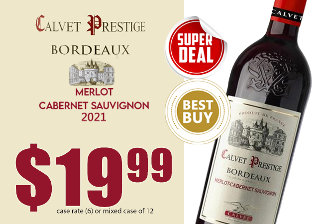 Calvet Prestige Bordeaux 2021