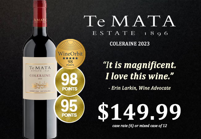 Te Mata Estate Coleraine 2023