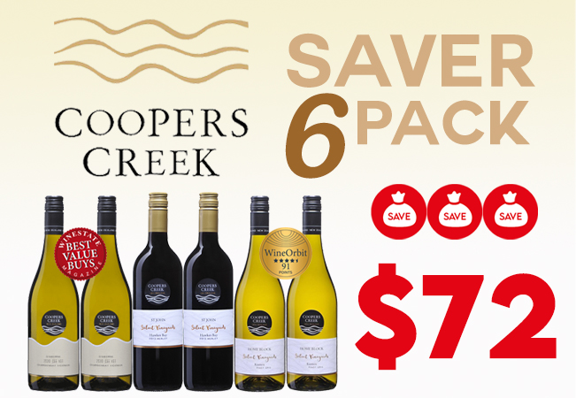 Coopers Creek Saver Six Pack