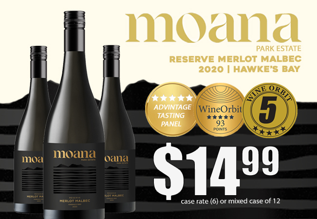 Moana Park RESERVE Merlot Malbec 2020